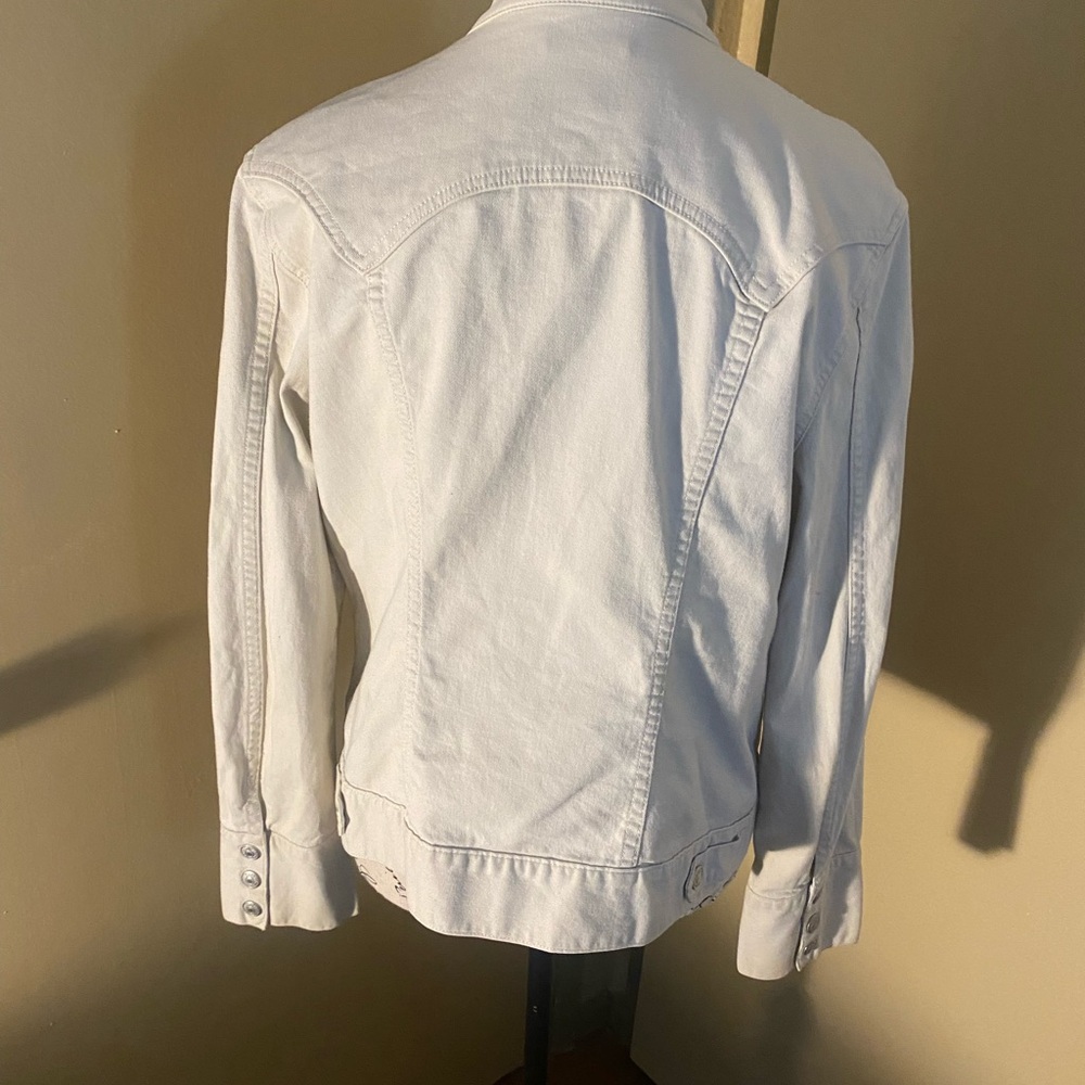 GAP Cream colored Jean Jacket - Picture 6 of 8